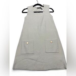 Zara Light Gray Kids Casual Dress